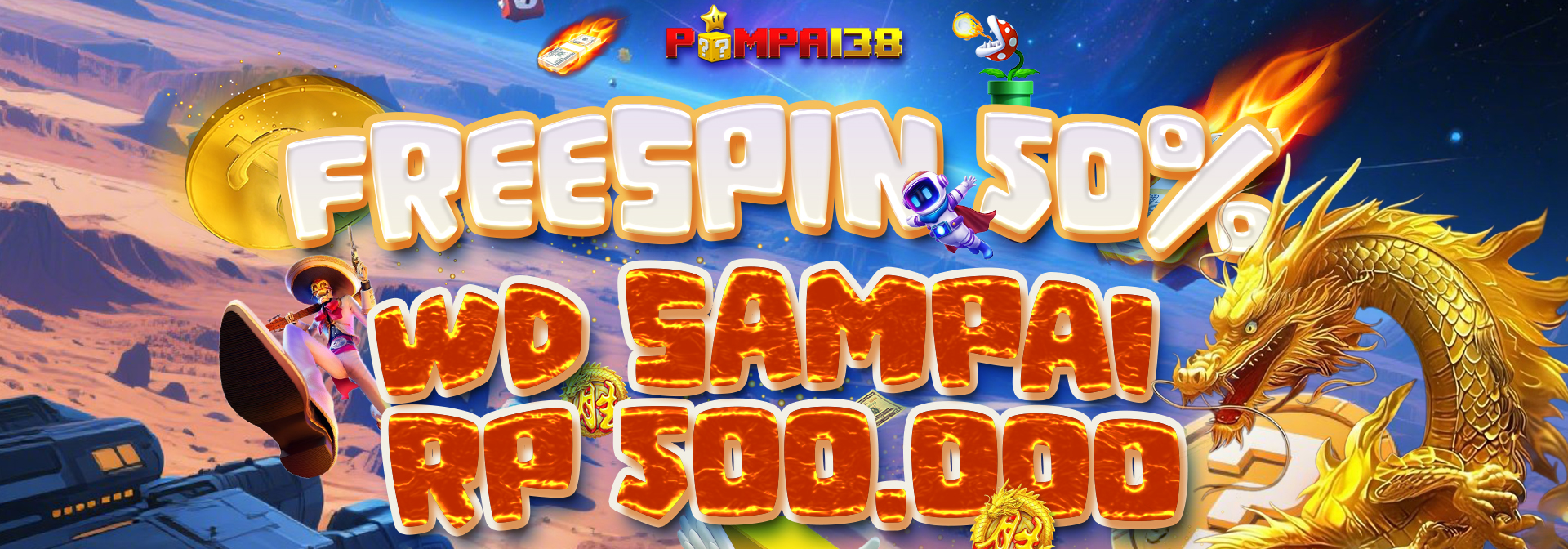 BONUS FREESPIN 50%
