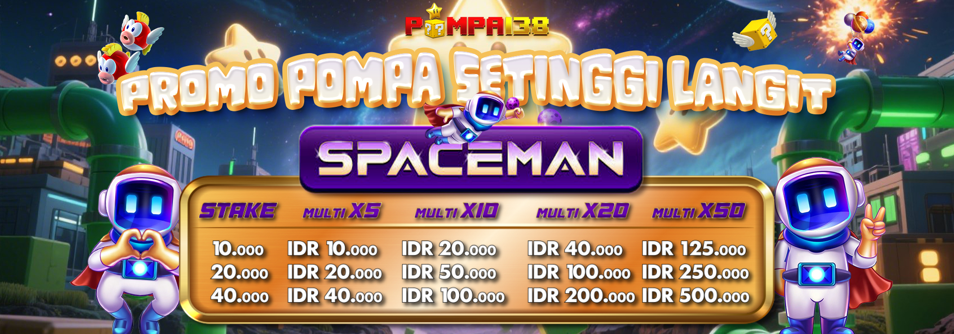 BONUS SPACEMAN